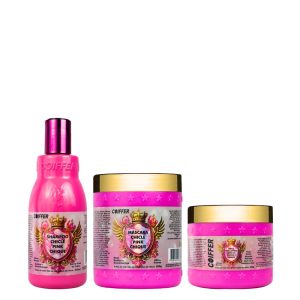 KIT CHICLE PINK CHIQUE COIFFER(3 UNIDADES)