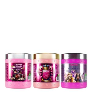 KIT CRONOGRAMA CAPILAR PINK ROSÉ (3 UNIDADES)